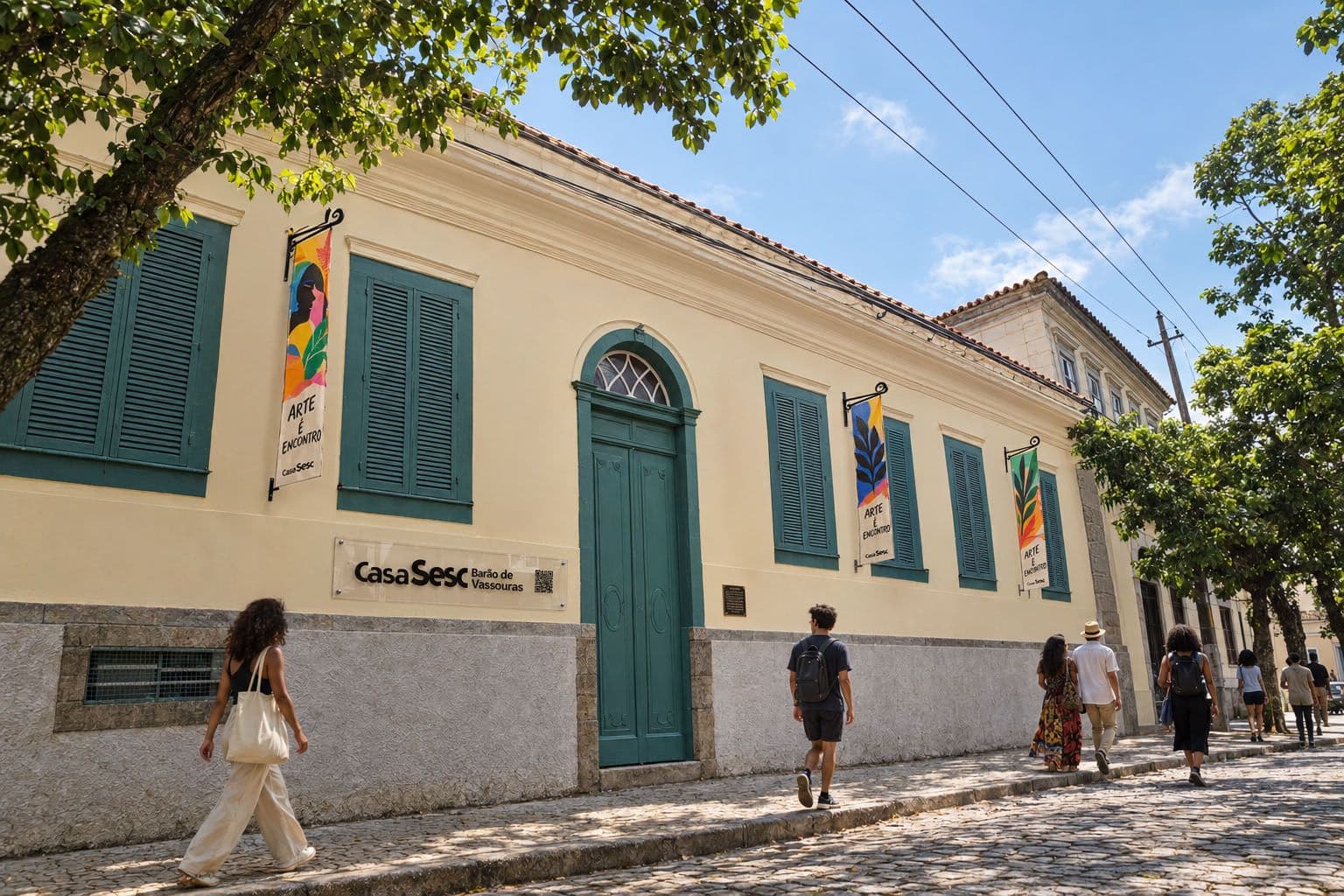 Sesc RJ inaugura Casa Sesc Barão de Vassouras, nova unidade dedicada à cultura e à valorização do patrimônio do Vale do Café