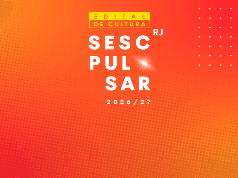 Sesc RJ abre inscrições para edital que vai selecionar projetos culturais em todo o país